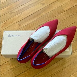 Rothy's Women's Red Flats